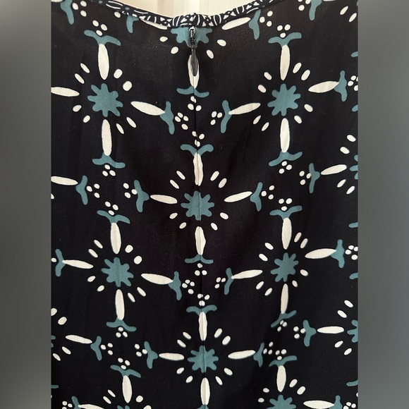 Loft Flowing Blue Dress, 8 - Picture 3 of 3